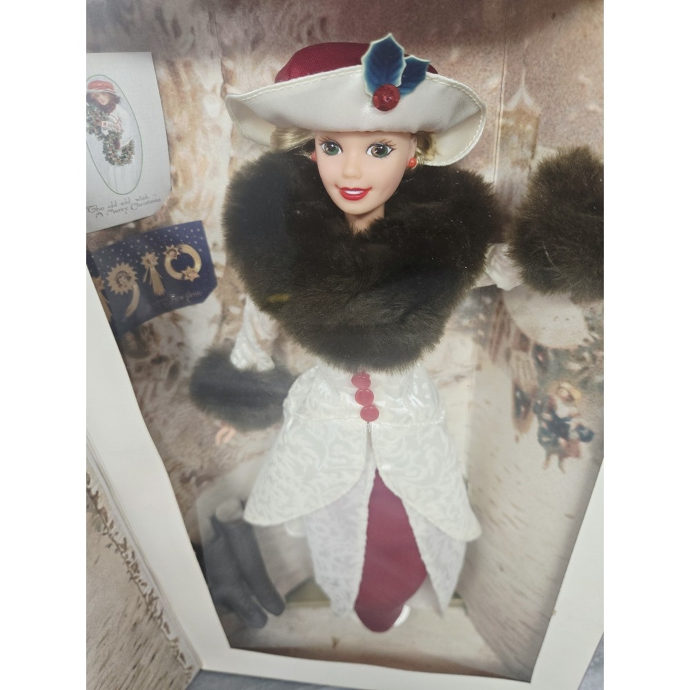 1995 Barbie Special Edition Hallmark Holiday Memories Doll Mattel 14106 - Picture 5 of 9
